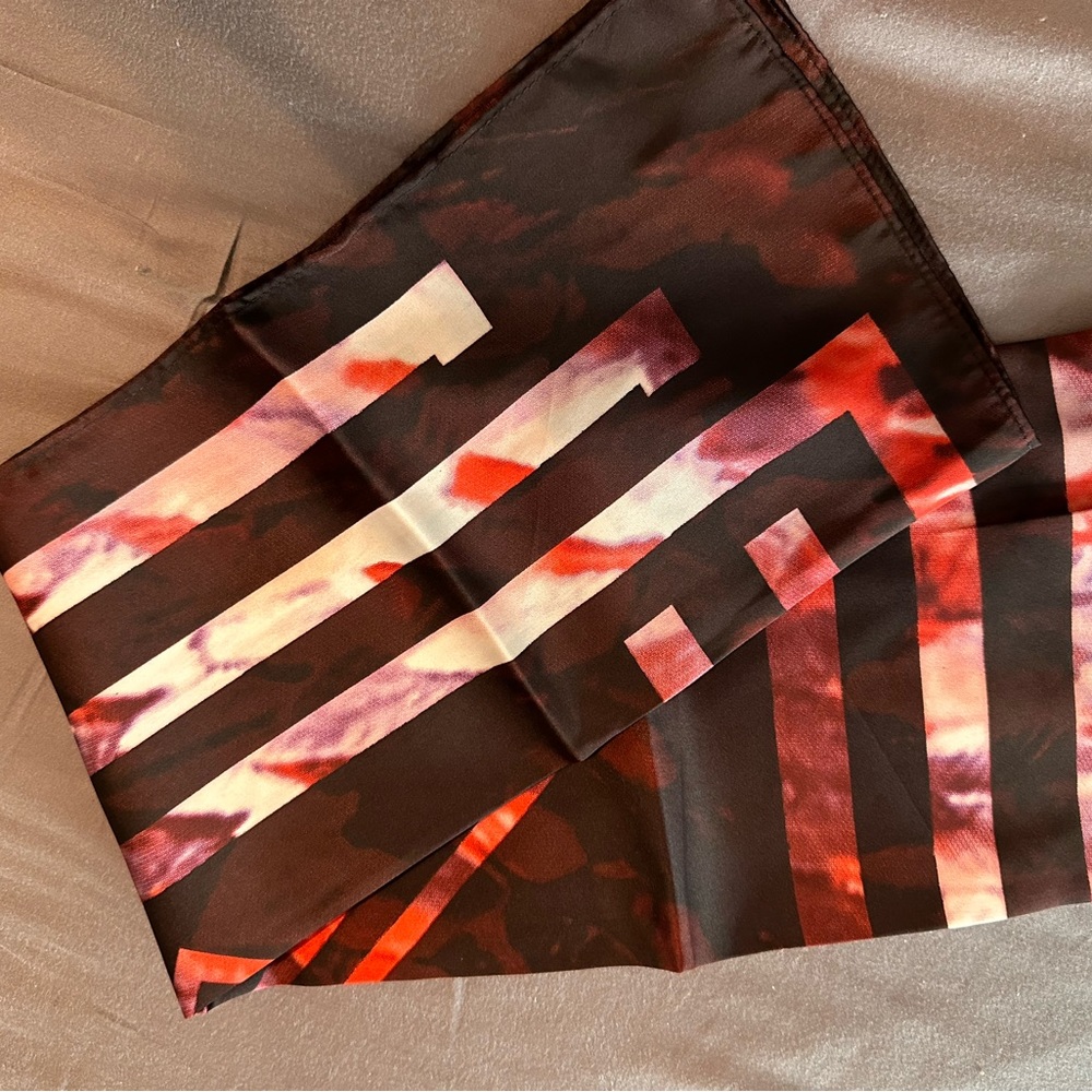 Printed scarf by Birds Papaya for Knix